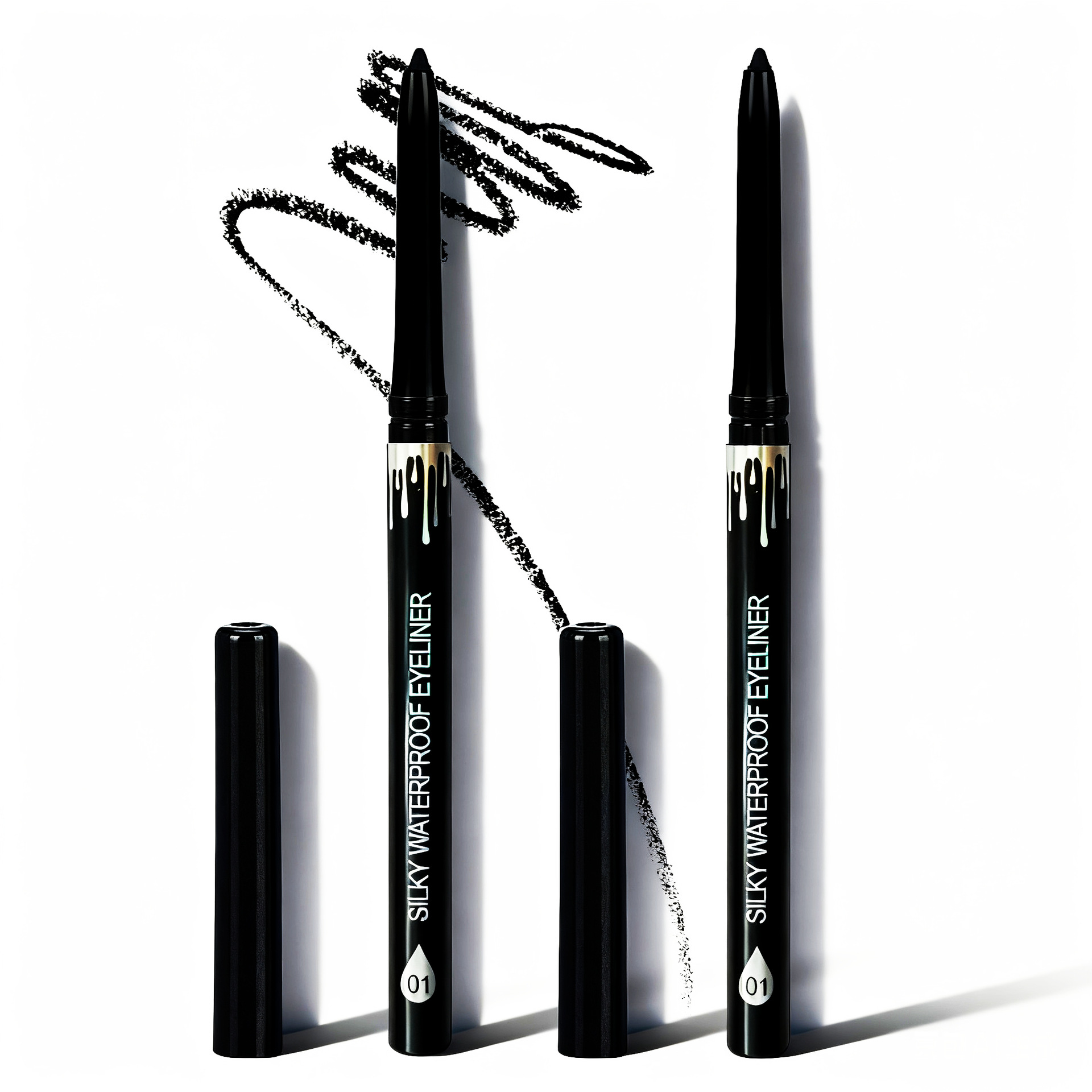 Manufacturer's Cross-Border Popular m Automatic Rotating Eyebrow Pencil Eyeliner Gel Pen Eyeliner Cream Eyeliner Genuine Spot