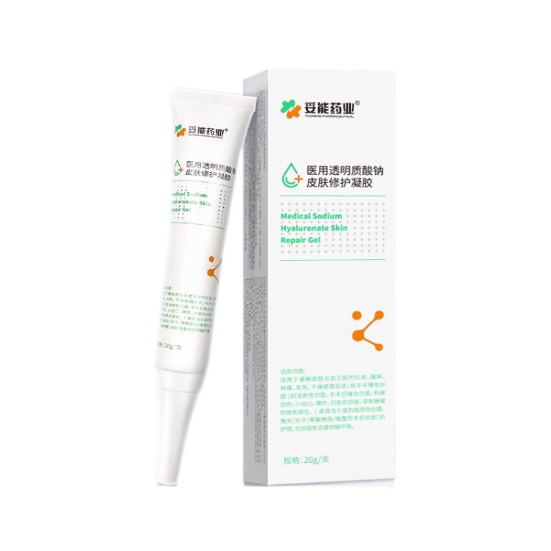 Touneng pharmaceutical medical sodium hyaluronate skin repair gel sterile 20g/wholesale a generation of hair