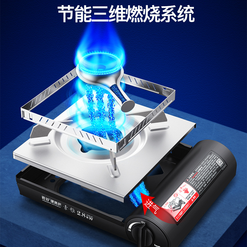 Iwatani Zb-19 Cassette Stove Outdoor Portable Gas Stove Gas Stove Picnic Stove Household Patented Design