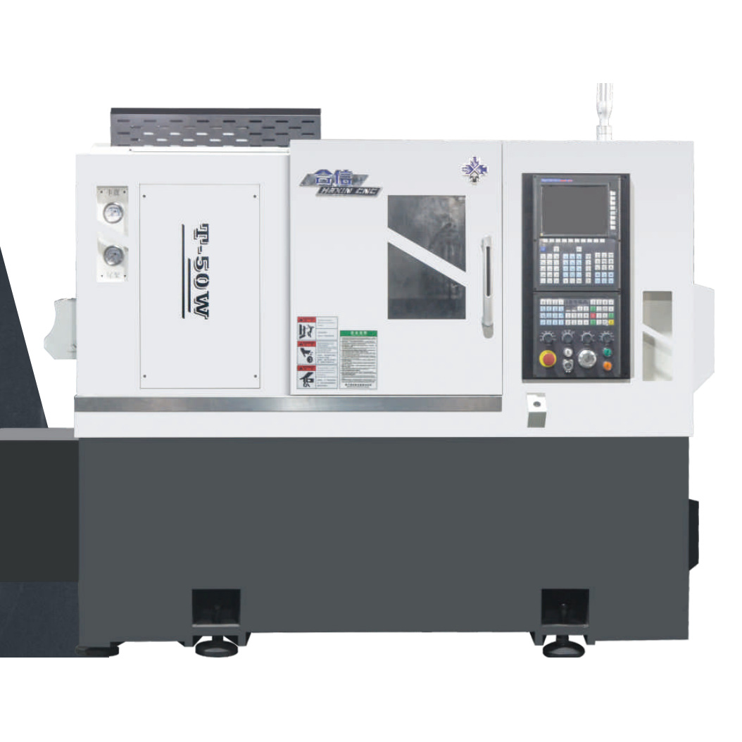 Manufacturer Zhejiang Hexin Second-Hand Machine Tool T-50W Cnc Lathe Vertical Overall Bed Body Cnc Lathe Processing