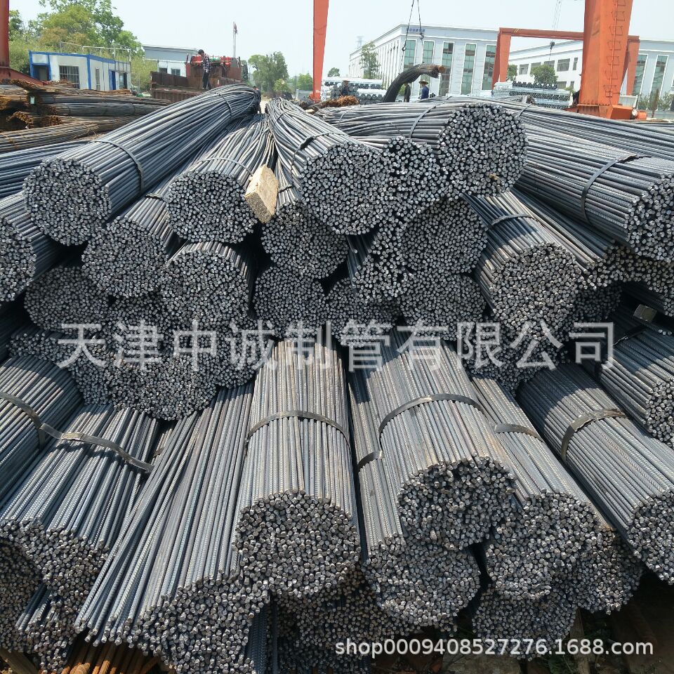 National Standard Threaded Steel Bar Hrb500E Grade Four Steel 12-32 Construction Straight Threaded Steel Bar Coil Manufacturer in Stock