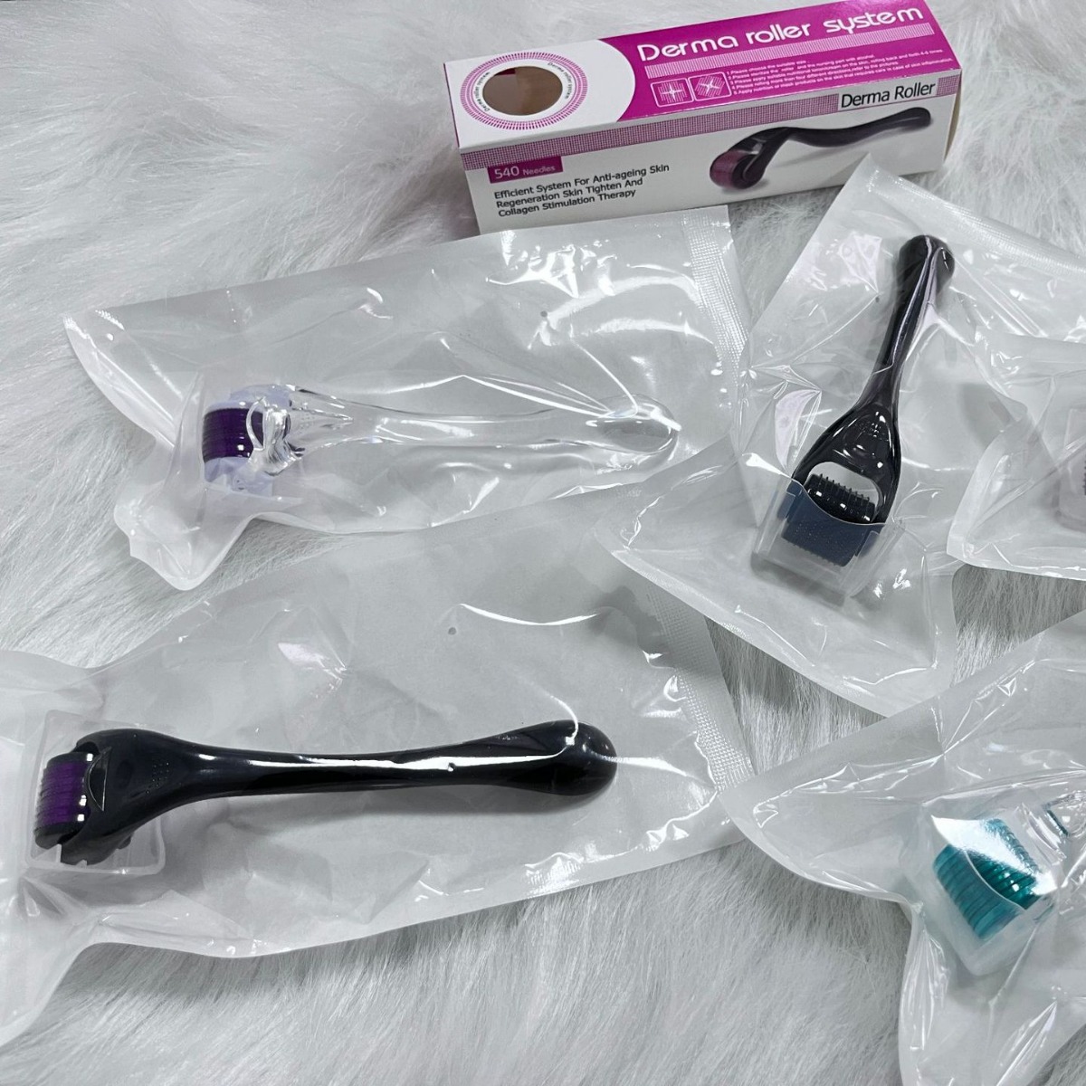 Hot selling 540 needles micro derma beauty roller