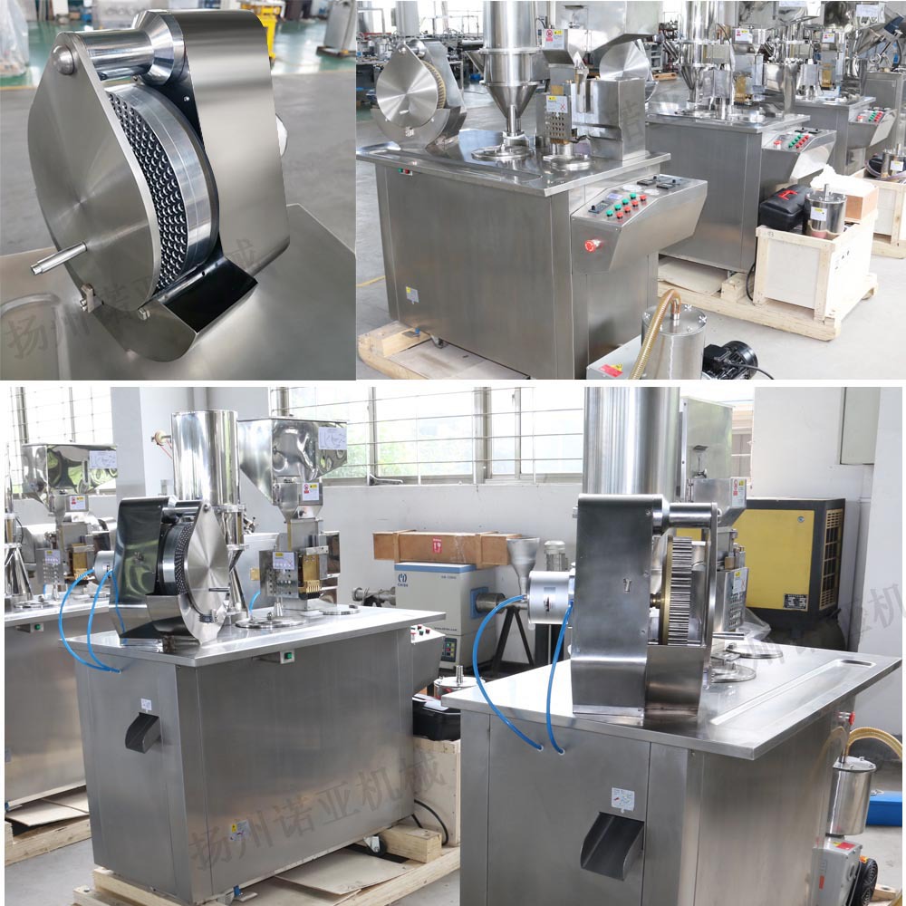 Jtj-Ⅰ Semi-Automatic Capsule Filling Machine Stainless Steel Medicine Health Products Powder Granular Material Filling Machine