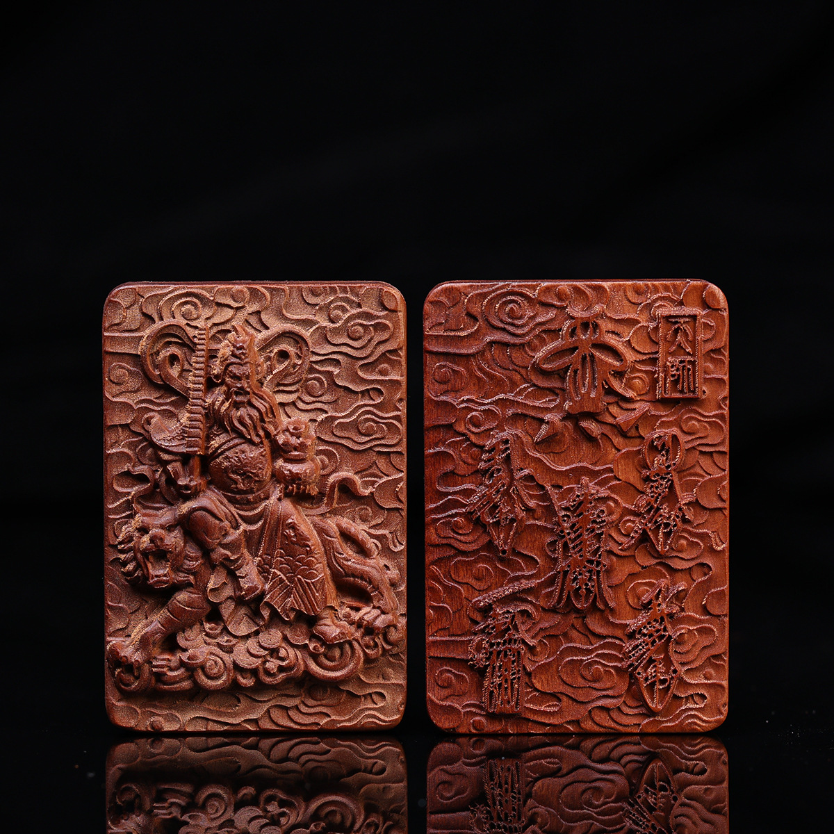 Подвеска из дерева жожоба для мужчин и женщин, портативная, автомобильная, ключница