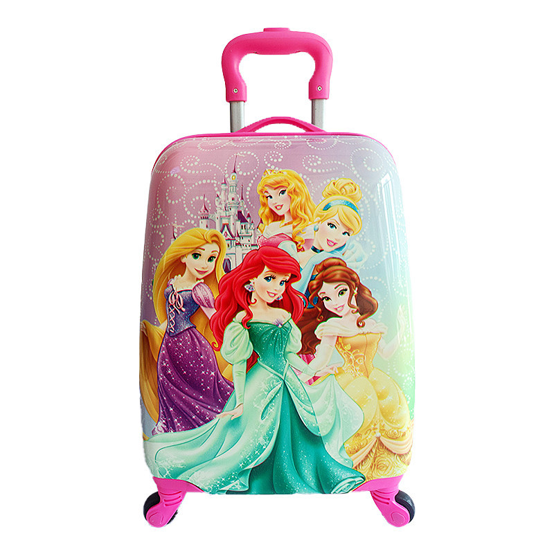 Children's trolley case cartoon mini luggage 18-inch kindergarten enrollment gift training class wholesale fixed LOGO