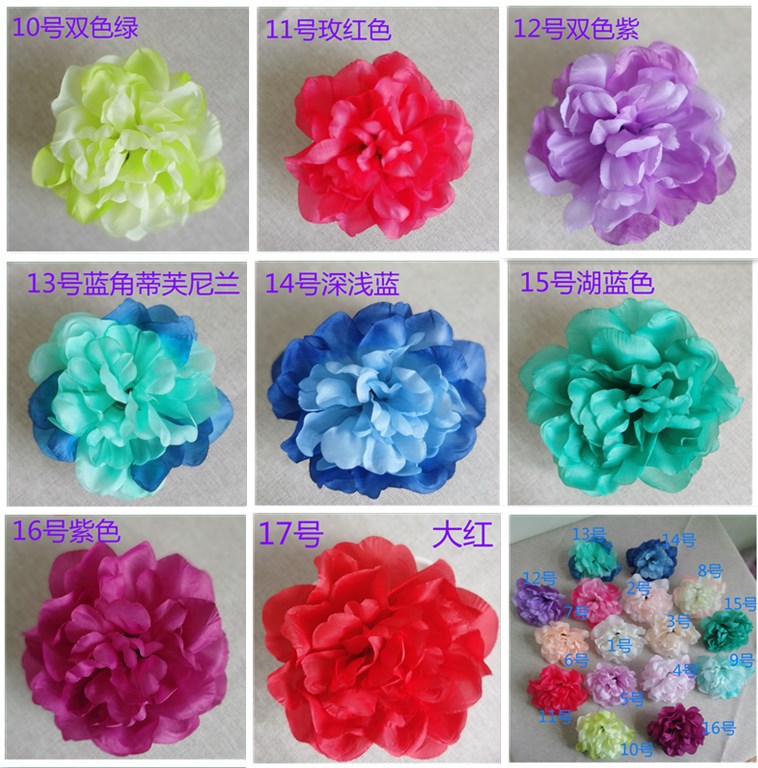 Artificial Fireworks silk flower lily artificial flower wedding flower background photography decorative flower home decoration flower wall