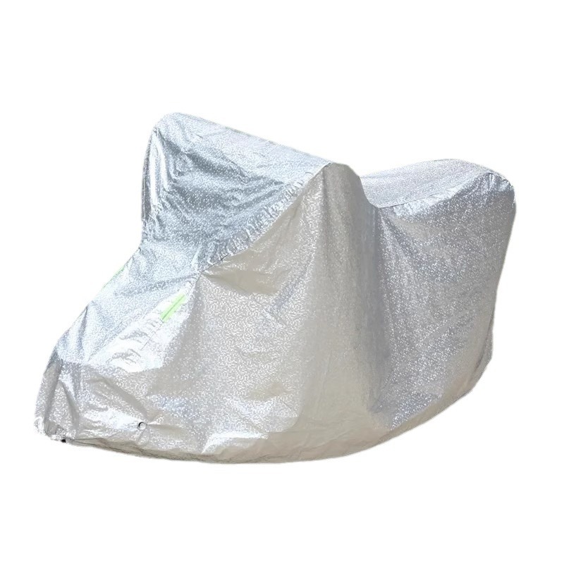 Electric Vehicle Rain Cover, Motorcycle Cover, Full Cover, Rain Cover, Universal Sun Protection, Dustproof, Thickeneded Battery Car Cover, Car Cover