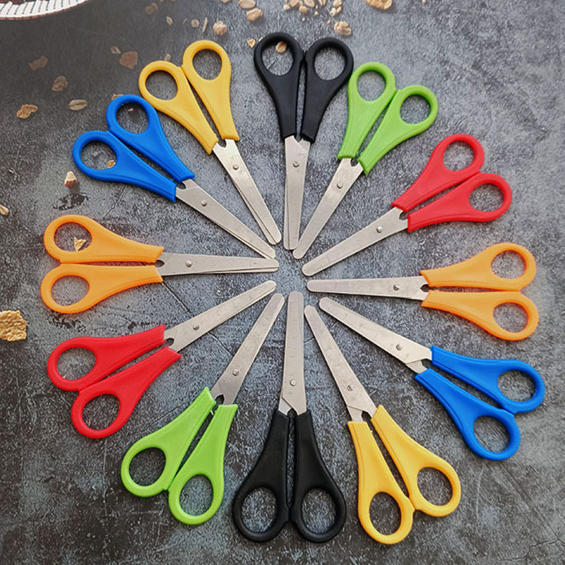 Студенческие ножницы ручной работы с линейкой из нержавеющей стали маленькие ножницы для бумаги офисные ножницы художественные ножницы линейка для резки ниток сумка