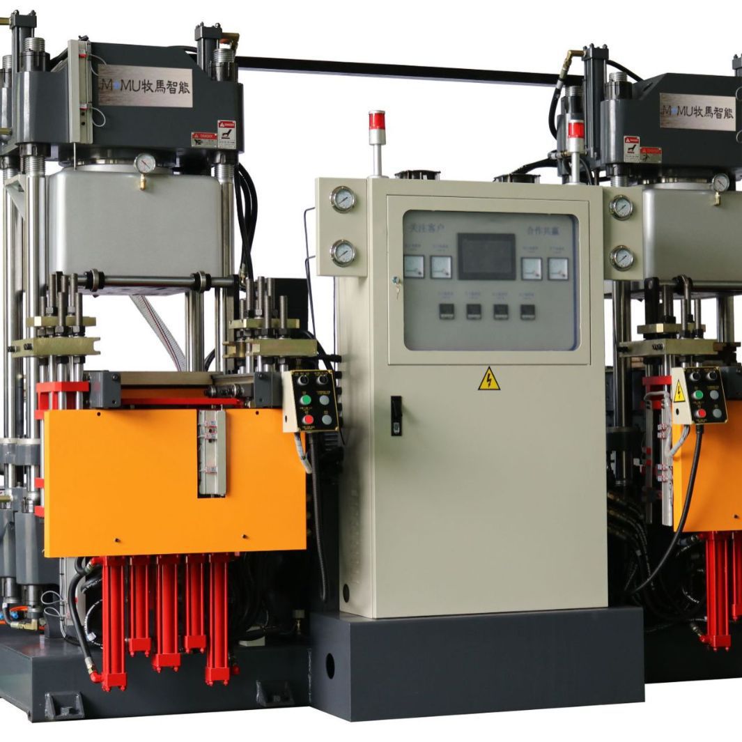 Rubber Press Flatbed Machinery Vulcanization Machine Servo Heat Press Ton Electric Hot Water-Cooled Double-Layer Hydraulic Press Vacuum