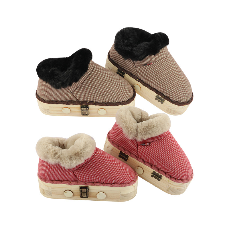 Moxibustion shoes open fire foot moxibustion solid wood moxibustion boots moxibustion box plantar moxibustion warm moxibustion hot moxibustion foot box walking moxibustion shoes