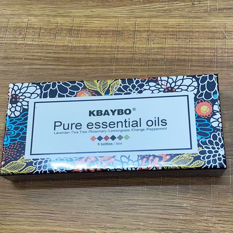 Water-Soluble Aromatherapy Essential Oil Aromatherapy Lamp Furnace Humidification Diffuser Aromatherapy Refill 10ml 6-Pack Essential Oil Set