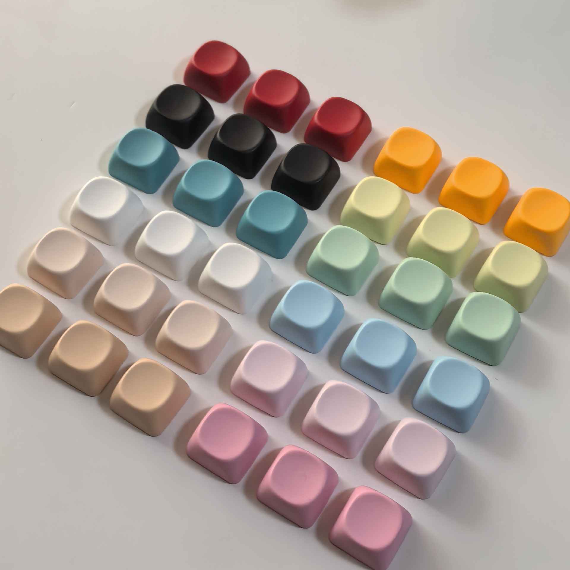 Многоцветные клавиши, высота Moa, PBT материал, крестовая замена клавиш, индивидуальные клавиши