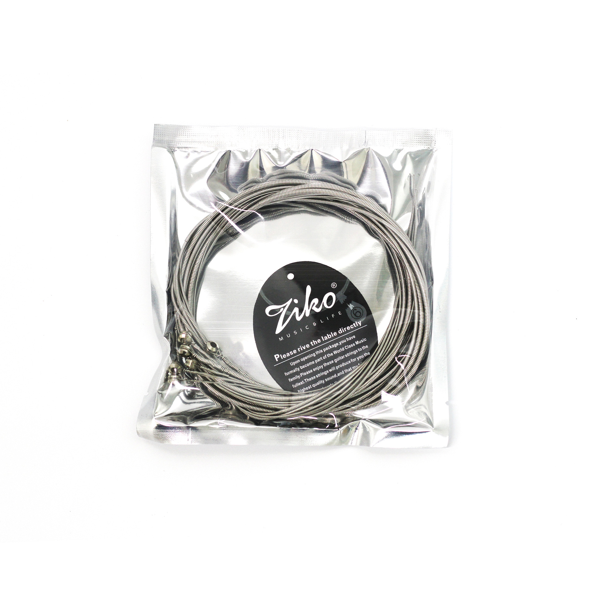 Iko Leou Dn Six-String Electric Bass Strings Coated with Anti-Rust 6-String Bss Strings Nickel Steel Bass Universal String Set