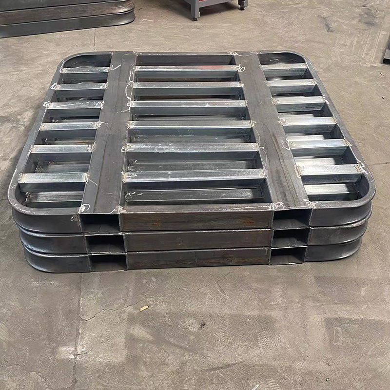 Стальной вилочный погрузчик, железный поддон, логистика, тяжелое хранение, грузовая опора, влагозащитный поддон