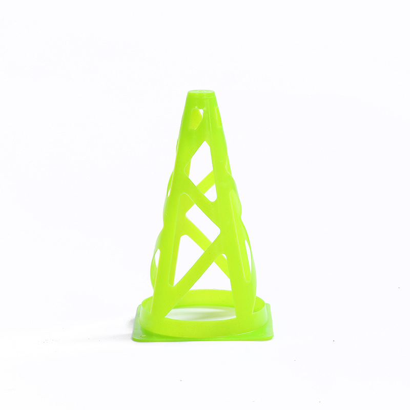 Basketball training logo barrel hollow football logo cone training obstacle football equipment training equipment