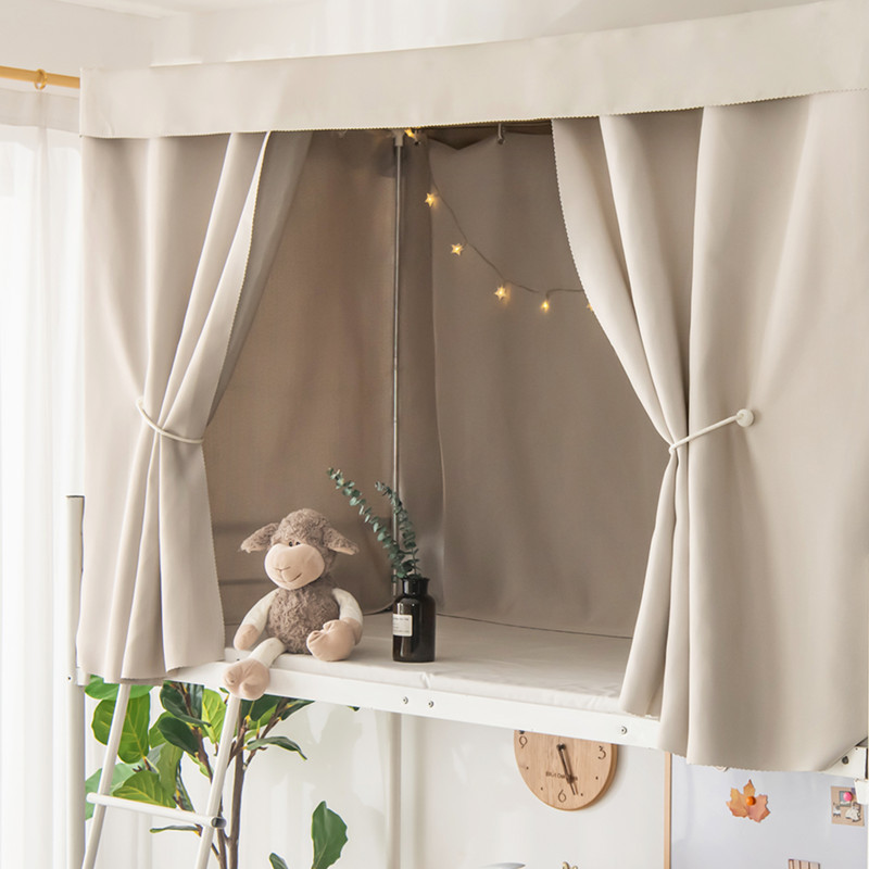 Шторы для кроватей в общежитии, нижняя койка для мальчиков, верхняя для девочек, простые, плотные, дышащие