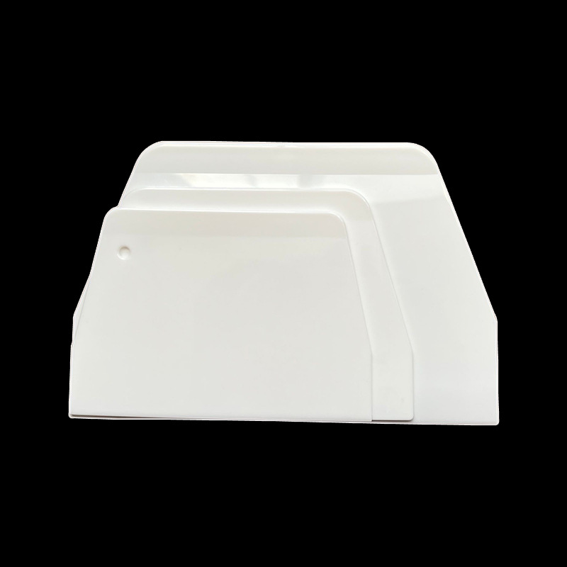 Spot trapezoidal scraper plastic scraper cream cake dough cutting knife rice rolls scraper baking scraper