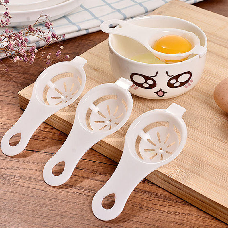 Egg White and Yolk Separator Household Baby Baking Egg Separator Egg Separator Filter Egg Yolk and Egg White Separator