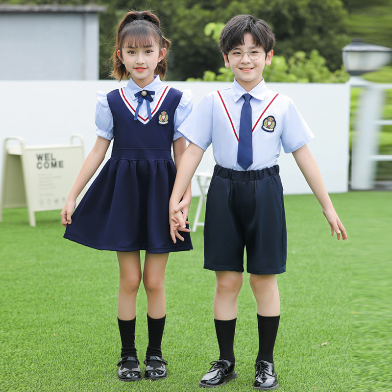 Летняя форма для детей на 1 июня, одежда для выступлений, классическая одежда в стиле Новой Англии