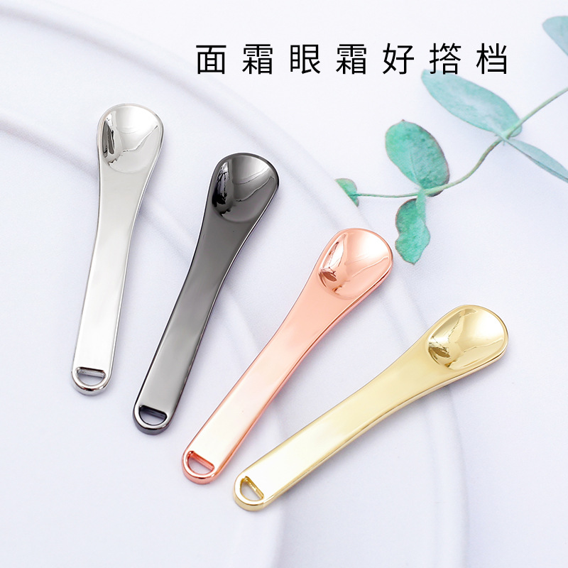 Facial Cream Tool Spoon Manufacturer Global Direct Sales Facial Eye Cream Scraper Scoop Facial Cream Spoon Beauty Spoon Face Cream