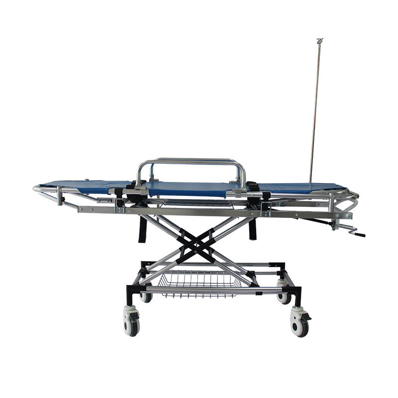 Stretcher Transfer Bed Aluminum Alloy Emergency Cart Rescue Cart Emergency Cart Medical Transfer Cart Nurse Trolley