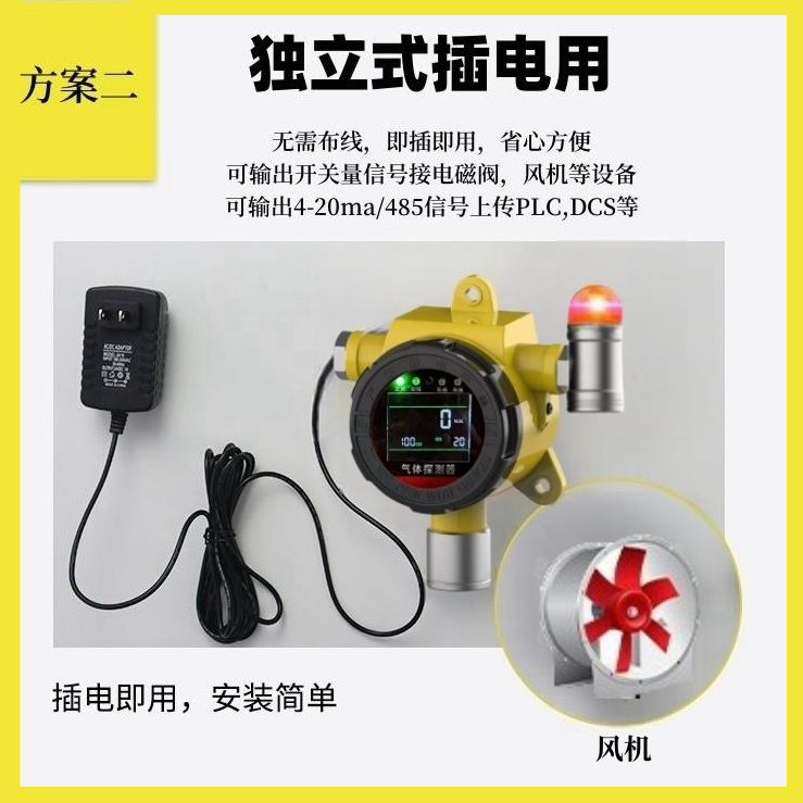 Factory in stock wholesale oxygen concentration alarm industrial oxygen concentration gas alarm detector