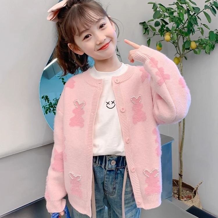 Knitted Cardigan Jackets for Boys and Girls, Private Customization, Processing and Customization According to Drawings and Samples