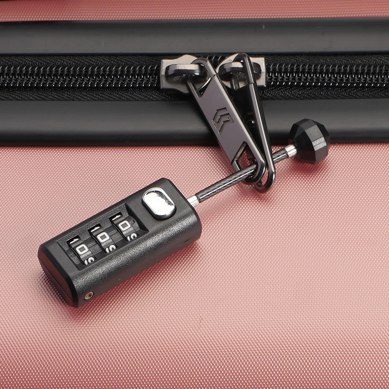 Zhengbo Source Lock Factory Three-Digit Password Lock Padlock Password Padlock Luggage Lock Mechanical Number Lock Cross-Border Customs Lock