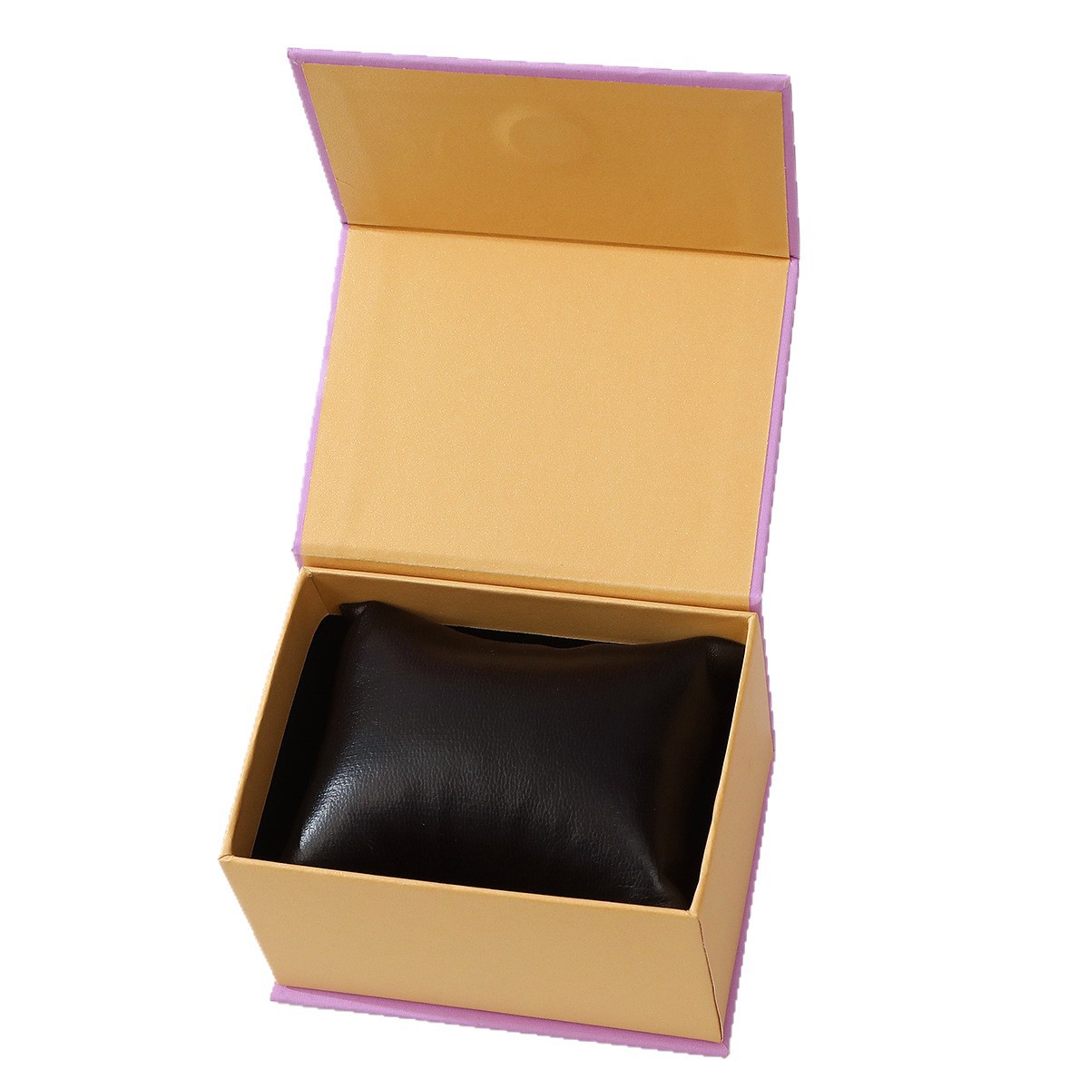 Magnetic Flip Watch Case Matte Material + Hot Stamping Logo Adaptable Mechanical/Quartz Watch Storage Box