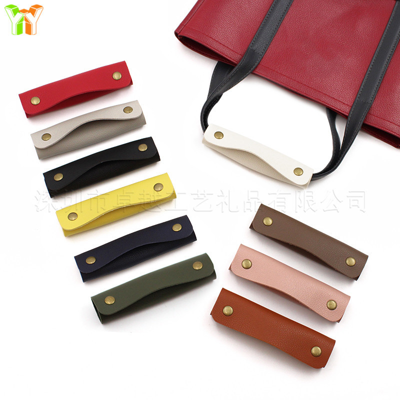 Outgoing Leather Anti-Le Leather Case Luggage with Decompression Belt Bag Removable Handle Rod Leather Case