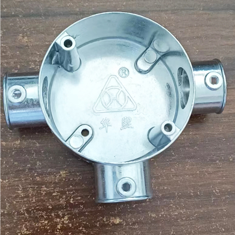 Custom-Made Three-Column Junction Box with Top Screw, Three-Way and Four-Way Junction Box, 1/2 Inch and 3/4 Inch Angle Junction Box, Distribution Box Junction Box