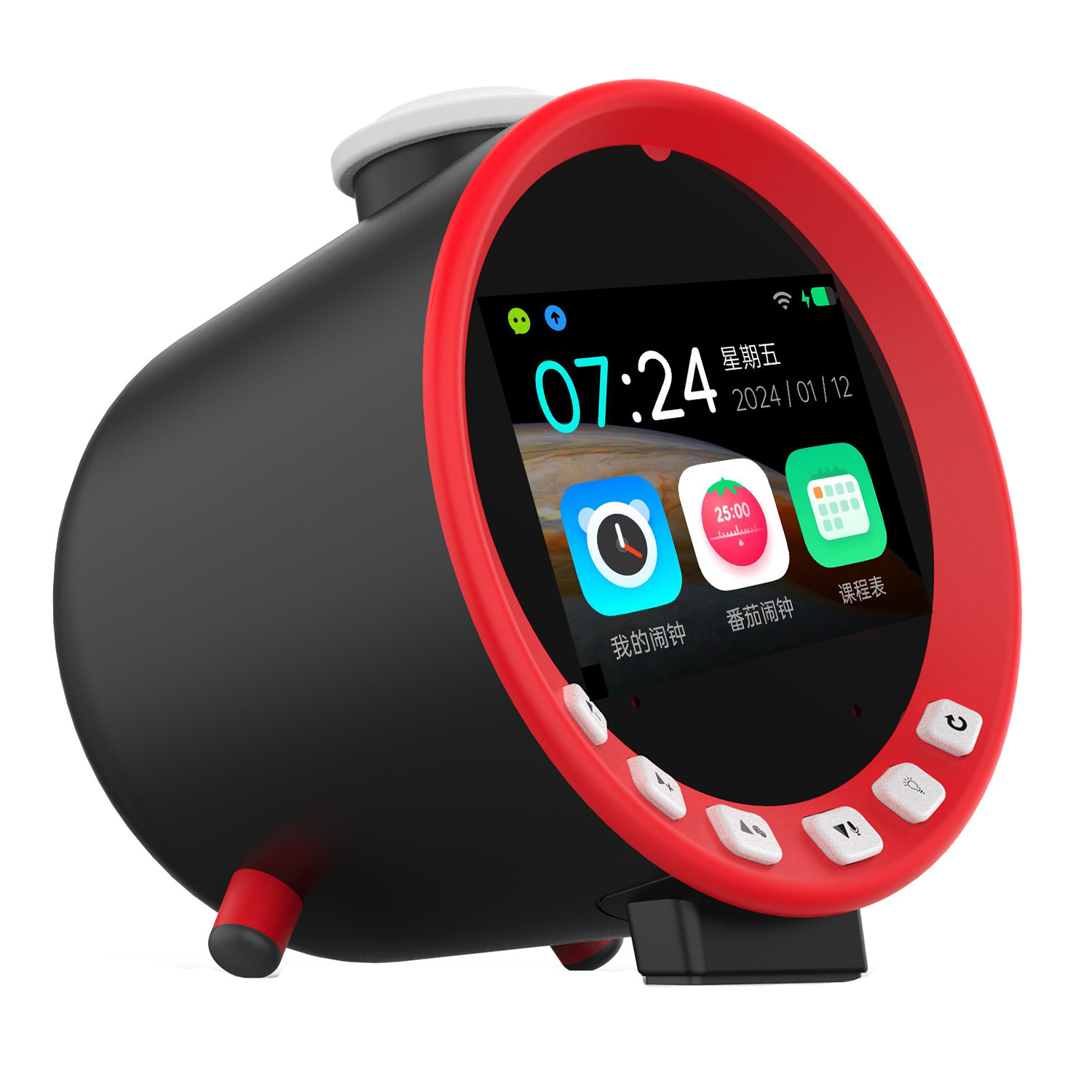 Wholesale Smart Alarm Clock for Students Iflytek Ai Large Model Intelligent Voice Time Manager Timer Housewarming