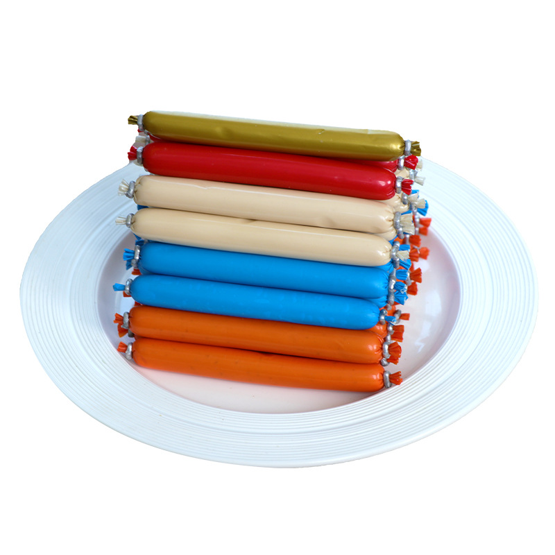 Factory direct wholesale cats and dogs pet snacks 5 flavors of ham sausage dog food meat sausage bulk