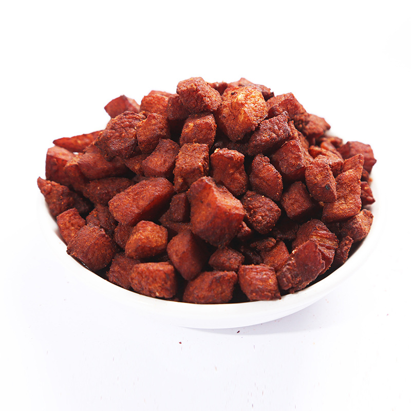 Authentic Guizhou crisp whistle five flowers lard residue characteristic farm pork snacks Qingdao fat residue wholesale factory