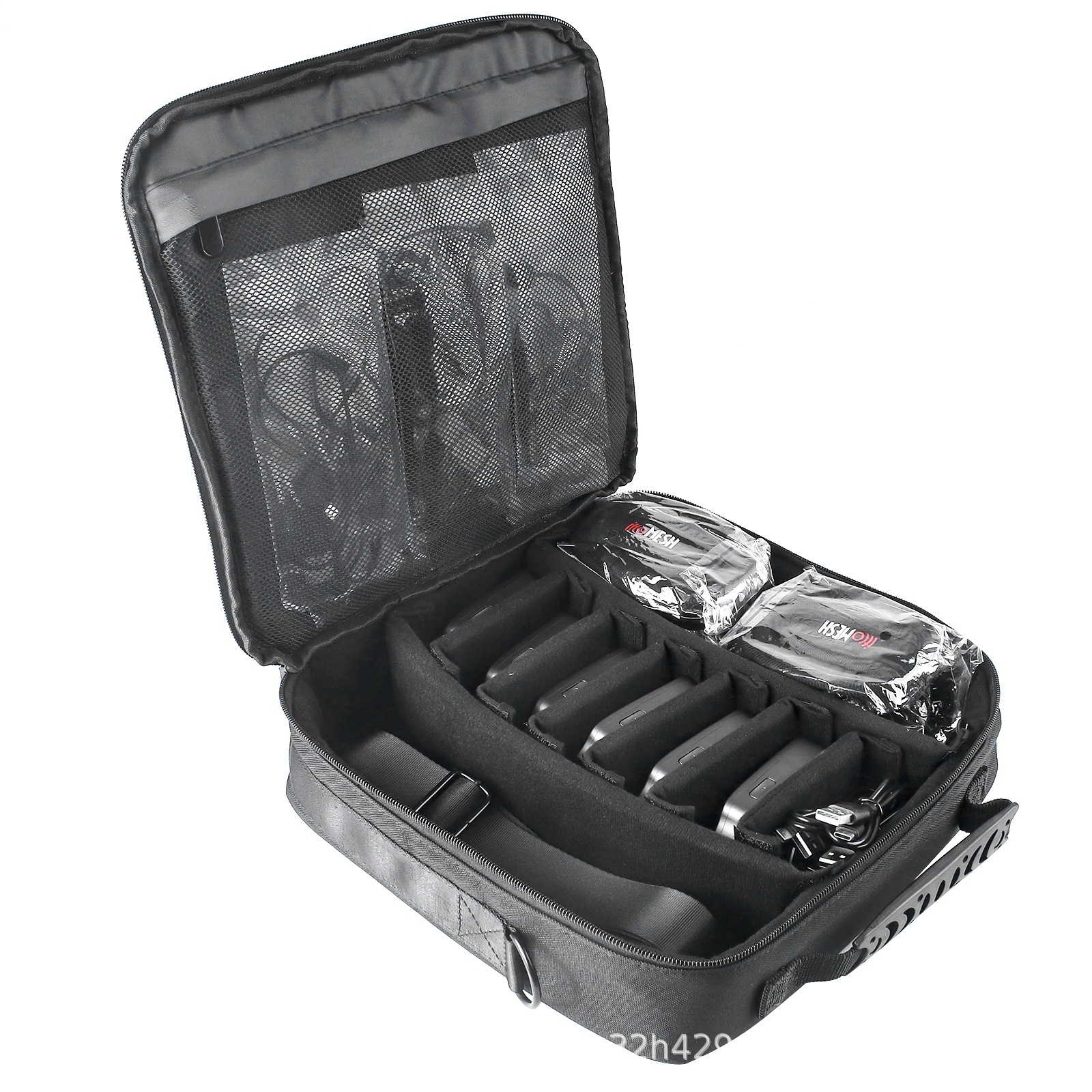 EJEAS factory direct F6 referee walkie talkie special storage bag can accommodate 6 F6 walkie talkie shoulder backpack