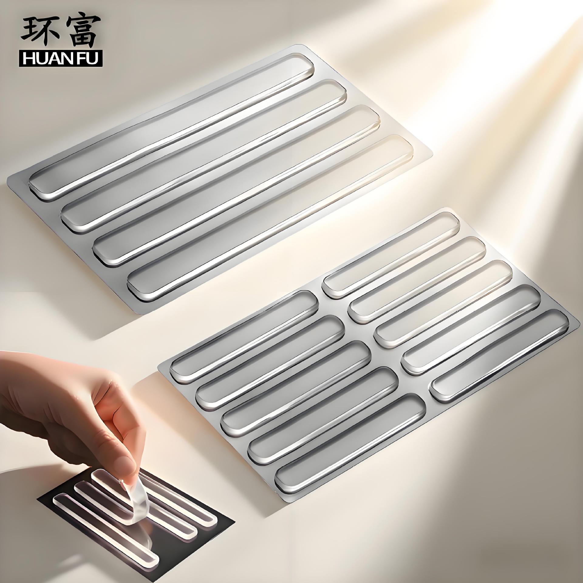 Производители предлагают наклейки без пробивания, бесследные силиконовые полосы от столкновений, противоскользящие полосы, силиконовые полосы для дверных ручек, защитные полосы для автомобилей