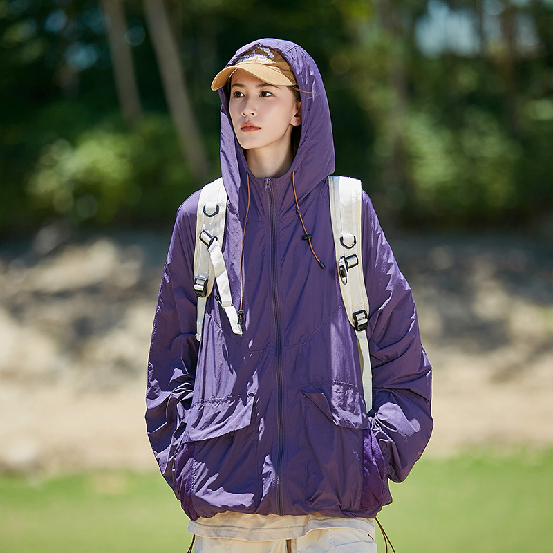 Dopamine Ice Sense Couple's Sun Protection Clothing suit Summer Lightweight Breathable UV Protection Skin Clothing Men's Mountaineering Outdoor