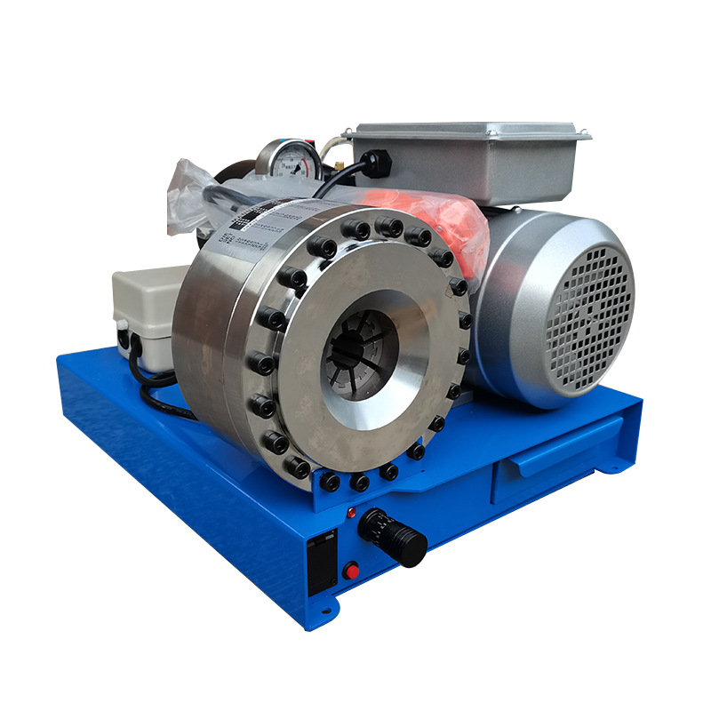 Manual pipe shrinking machine Mini tubing crimping machine Hydraulic tubing car portable pipe pressing machine Multi-function pipe shrinking machine