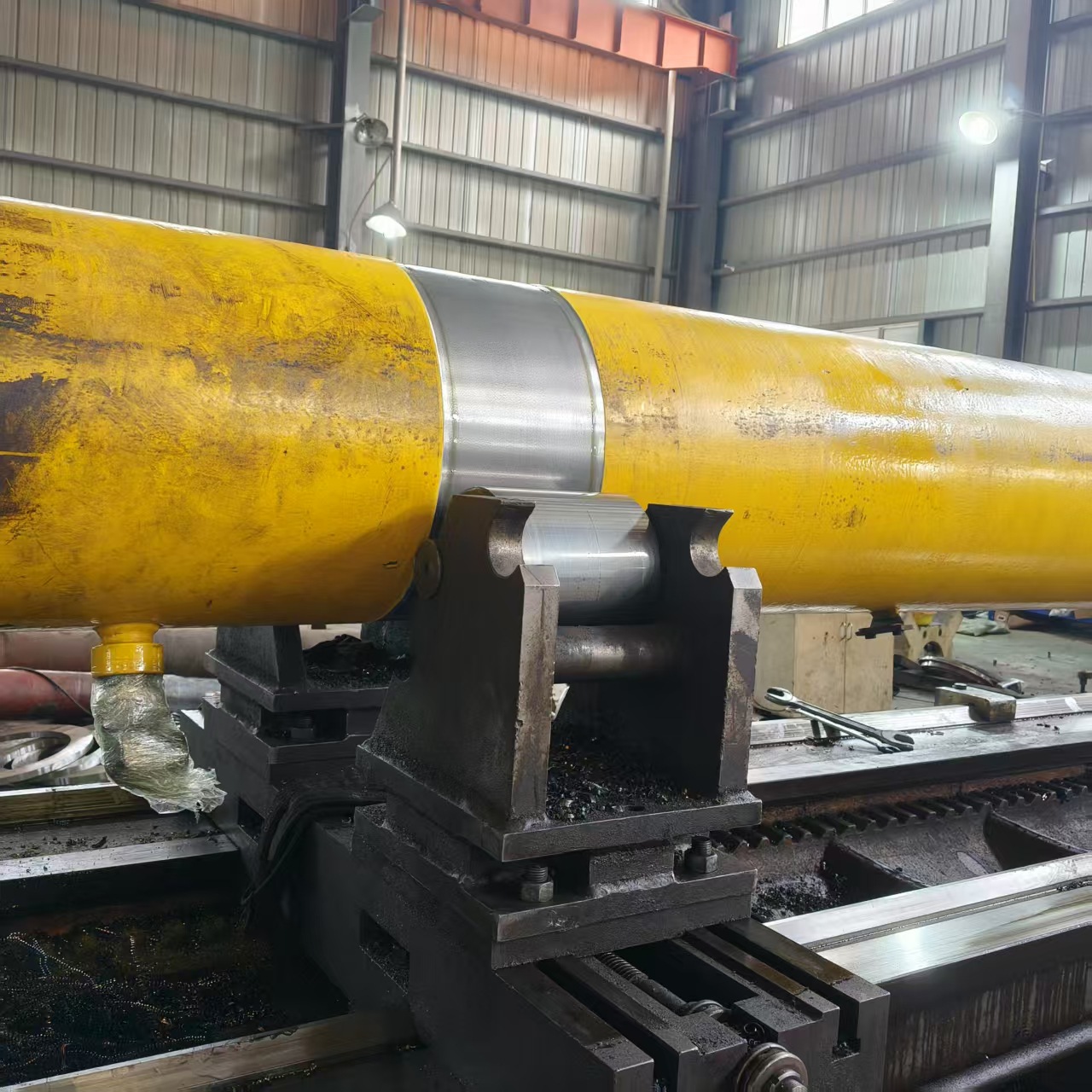 Mechanical Factory Repair Ship Accessories Cylinder Liner Fine Turning Outer Diameter