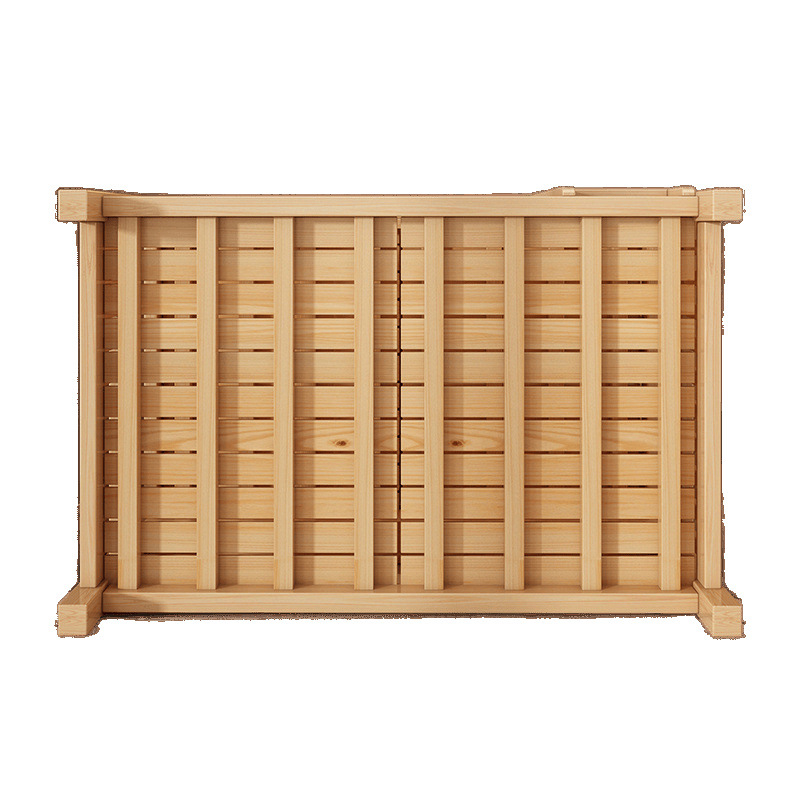 Solid Wood Bunk Bed, Two-Story High and Low Bed, Double Small Apartment Children's Bed, Two-Story Bunk Bed