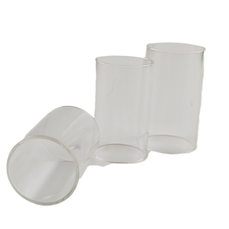 Wholesale Spot High Borosilicate Glass Transparent Glass Tube Round Glass Tube Experimental Equipment Transparent Tube Various Specifications