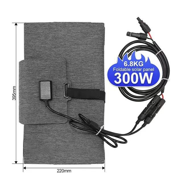300W 20V Folding Solar Panel High Quality Lightweight Folding Portable Solar Panel Blanket