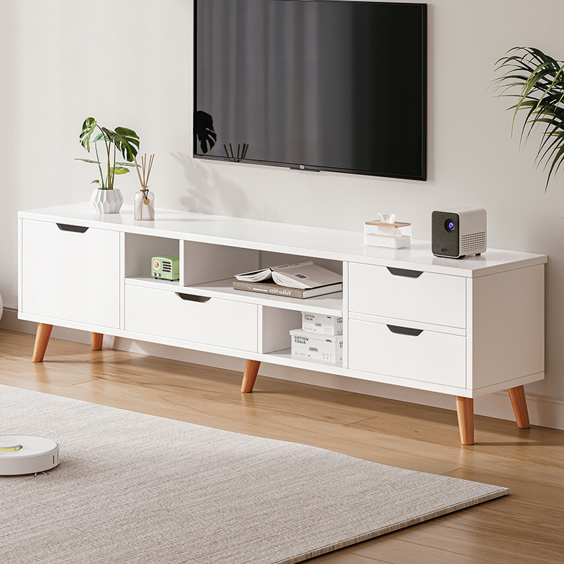 Tv Cabinet Simple Modern High Style Living Room Home Bedroom Tv Table Storage Cabinet Floor-Standing Small Apartment Tv Cabinet