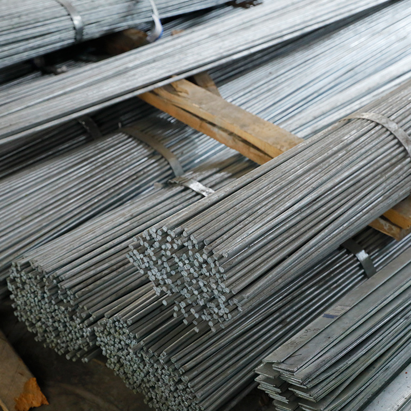 Can Be Wholesale Can Retail Galvanized Round Steel Rod 8 # Gb Q235B Lightning Protection Galvanized Round Steel Grounding Rod 42Crmo