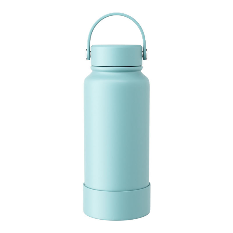 Cross-border portable thermos cup outdoor sports water bottle travel pot 304 stainless steel vacuum sports kettle wholesale