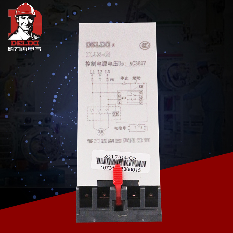Delixi XJ3-G AC380V Phase Break Phase Sequence Protection Relay Three-phase Unbalanced Motor Protector