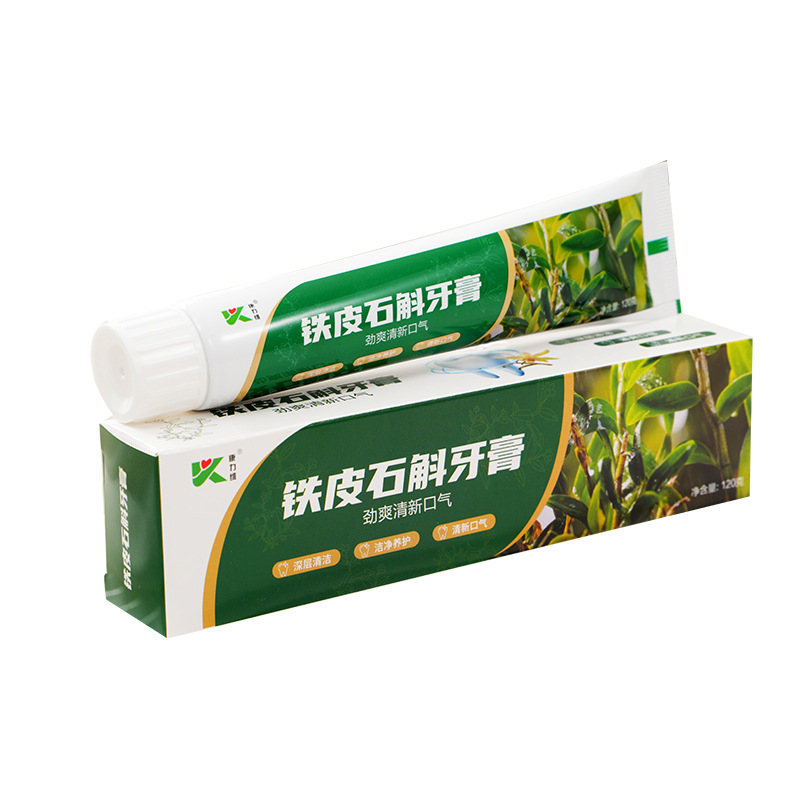 Dendrobium Officinale Gift Toothpaste Manufacturer Head Cream Amino Acid Chewing Gum Fresh Breath Gum Protection Gum Solid Teeth Hair Replacement