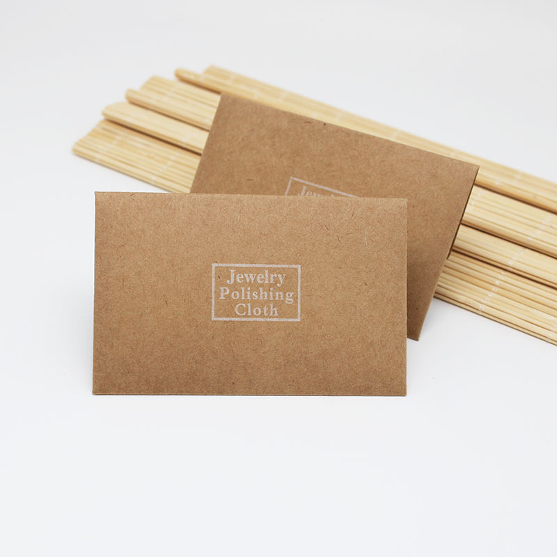 Ткань для протирания из крафт-бумаги, суперфибра, двусторонняя бархатная ткань для чистки ювелирных изделий, ткань для чистки серебра