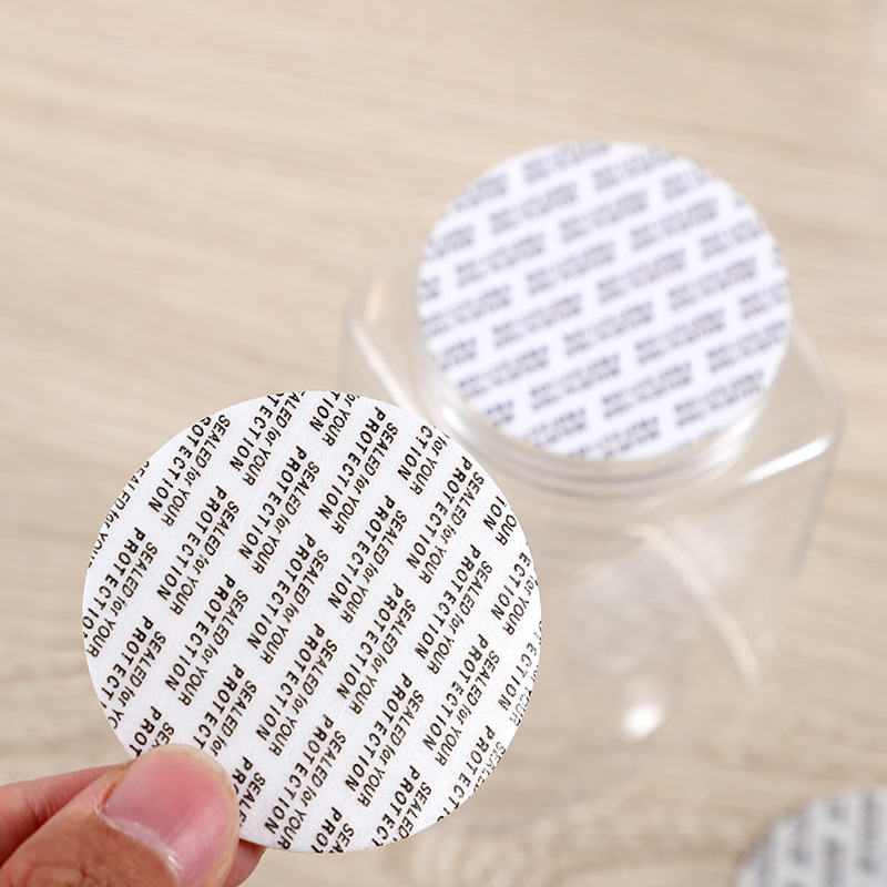 Wholesale Self-Adhesive Sealing Gaskets for Health Products, Tea, Glass, Honey Bottles, Customized Leak-Proof Pressure-Sensitive Gaskets