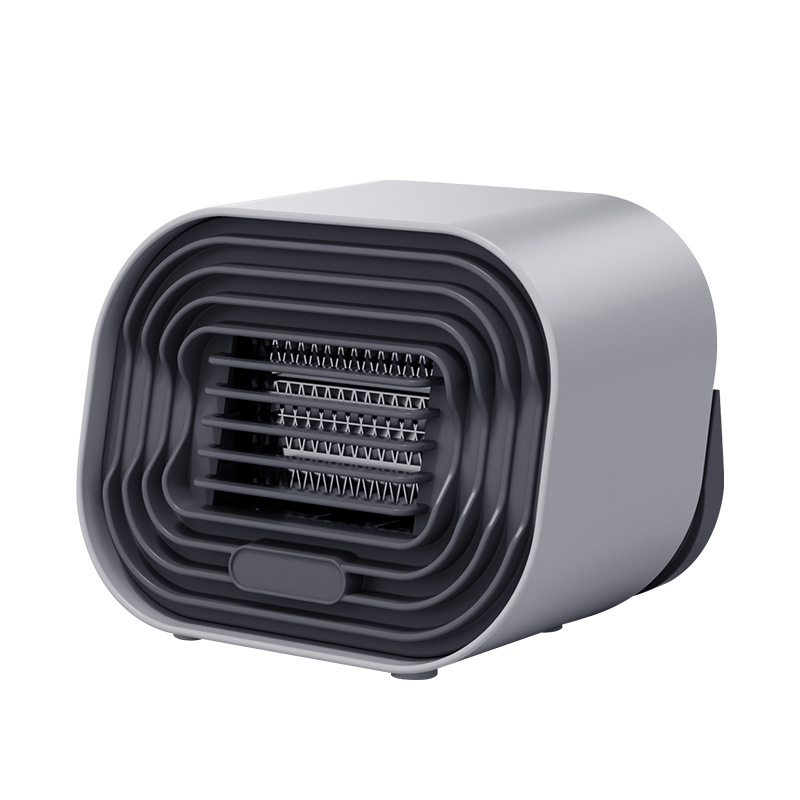 Mini Desktop Warm Air Blower Household Portable Heater Bedroom Small Electric Warmer Machine Silent Air Circulation Fan